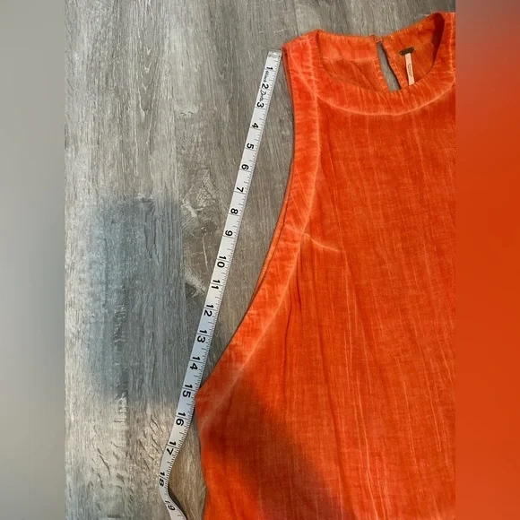 Free People Breathless Moments Sleeveless TunicTop Sz XS - Picture 6 of 8